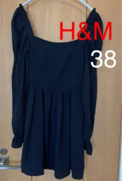 お値下げ⭐︎ワンピース　ブラック　H&M