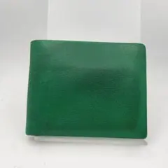 ダンヒル　折財布　財布　ウォレット　グリーン