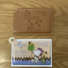 【非売品】SNOOPY ケース入りカードミラー ⭐︎ユニバーサルスタジオコラボ