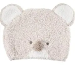 美品★ジェラピケ　ジェラートピケ　アニマルニット帽　コアラ　ピンク　耳付き