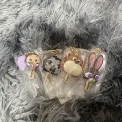 【ズートピア】　アイスキャンディーチャーム　4点セット