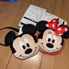 タグ付き　未使用　ミニポーチ　ミッキーミニー　2個セット　ディズニーリゾート