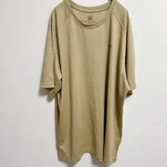 早い者勝ち✨️半袖Tシャツ ベージュ系 Lサイズ 夏服 ワンポイント シンプル