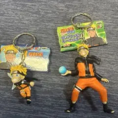 未開封 NARUTO 波風 ミナト フィギュアキーホルダー 〜九尾のチャクラ