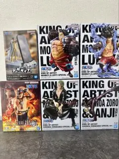 ワンピース フィギュア 6点セット ルフィ ゾロ サンジ エース ほか