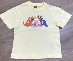 ヴィンテージ　くまのプーさん Tシャツ イエロー