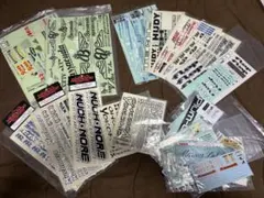 車模型用のステッカーセット