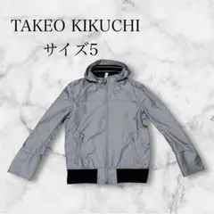 美品 タケオ キクチ フード付き デザイン ジャケット 千鳥格子 5 ゴルフ