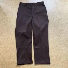 90s DICKIES ディッキーズ874 W34 アメリカ製 ブラウン