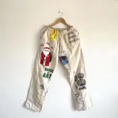 ヨーロッパ コットンバッグ リメイクパンツ 古着 エコバッグ ユーロ古着 59