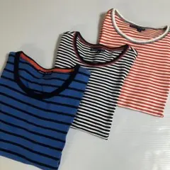 RALPH LAUREN SPORT ボーダー Tシャツ 3点まとめ売り　Mのサムネイル
