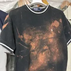 R*o様 ポロバイラルフローレン・鹿の子・ブリーチ・ポロ刺繍・リンガーTシャツ・