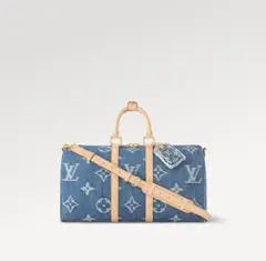 Louis Vuitton デニム ドラムバッグ