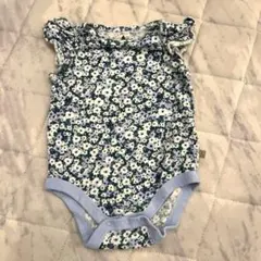 baby gap 花柄ロンパース 6-12ヶ月
