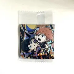 ハイキュー シール ウエハース　HQ 1-27 排球レア ・極　日向＆影山