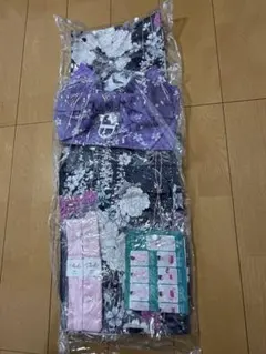 未使用】アナスイミニ セパレート 浴衣 帯付き 140 蝶柄 - メルカリ