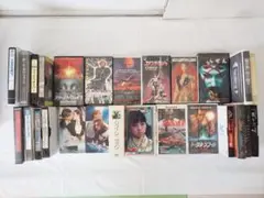 ★【絶版品 銘作品集／VHSテープ】25本／当時価格28万円（税抜）◎タイタニック1,2／トータル　リコール／全25本※下記参考 ☆VHSテープ25本【絶版銘作品】総額30万円◎タイタニックNo1、2 ※他