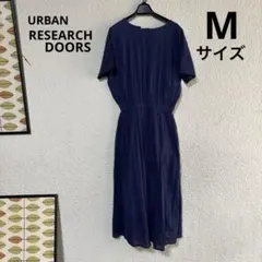 アーバンリサーチドアーズ DOORS コットンウエストギャザーワンピース
