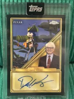 Topps Chrome Pixar フリック 直筆サインカード 09/10