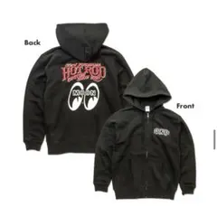 HCS2025 ジップ フーディー ブラック