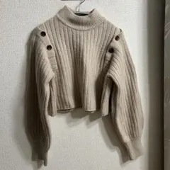 INGNI ハイネック リブニット 長袖