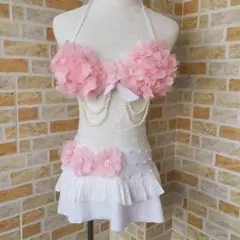 フラワー花びら水着ビキニ