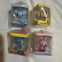 ナルミヤキャラクターズ ミニチュアパッケージチャーム 4種セット