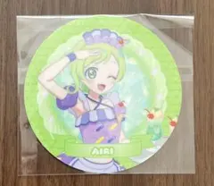 ひみつのアイプリ　コラボカフェ　アモカフェ　アイリ　コースター