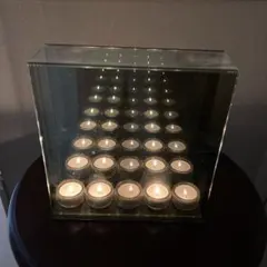 お値下げ　レア　ガラスキャンドル　ホルダー