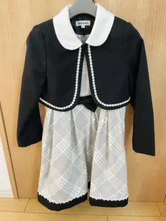 SHOO-LA-RUE 120 フォーマル 襟付ボレロ ワンピースセット 入学式