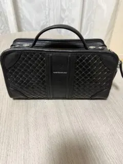 CASTELBAJAC ブラック レザー バッグ