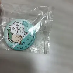 缶バッジ　あのこ　ちいかわ×くら寿司