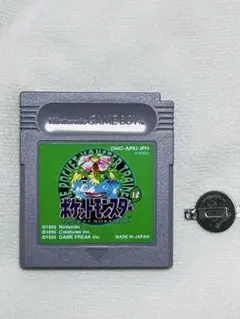 ポケットモンスター 緑 ゲームボーイカラー用　電池交換済み　動作確認済み