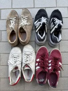 ブランドシューズ26.5cm4足セットadidas2足、ニューバランス、リーガルのサムネイル