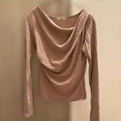ABEL 長袖 カットソー ピンク