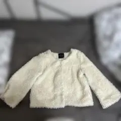 & by P&D ホワイト ボアジャケットのサムネイル