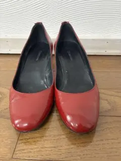 Gucci 赤 エナメルレザー ウェッジソールのサムネイル