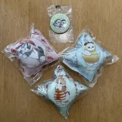 くら寿司　モフサンド　クッションチャーム　缶バッチ　セット