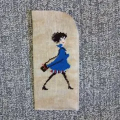 クロスステッチ 完成品 サモイロフ オーダー59 クロスステッチ ハンドメイド 完成品 刺繍 サモイロフ 木馬 乗馬