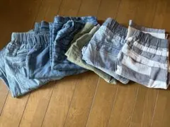 半ズボン　夏用パンツ　6着まとめ売り120