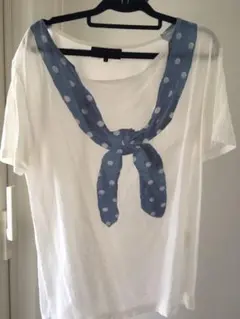 SHIPS JET BLUE 半袖　カットソー　プリント