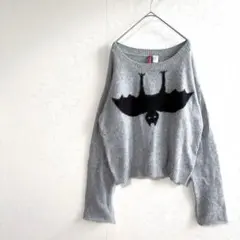 ディバイデッド H&M アンゴラ 混 ニット ゆったり 優しい XL 柔らかいのサムネイル