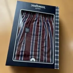 ◆新品◆NEWYORKER ストライプ ボクサーパンツ LL税抜2300円綿