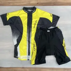 wellcls サイクルジャージ　上下セット　イエロー　メンズ 2XL メンズのサムネイル