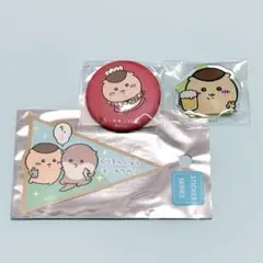 くりまんじゅう アクリルスタンド 缶バッジ ステッカー