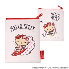 【縦長ポーチ】HELLO KITTY Summerdays ポーチコレクション