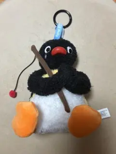 PINGU ぬいぐるみ エコバッグ カラビナ付き cryクライ ピングー展 新品