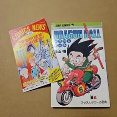 【初版】ドラゴンボール　5巻 旧装版　美品　コミックニュース付き 初版】ドラゴンボール 5巻 旧装版 美品 コミックニュース付き - メルカリ