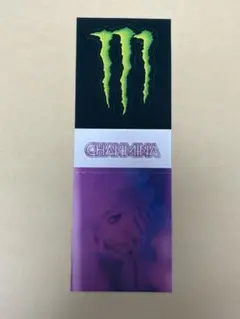 【非売品】ちゃんみな モンスターエナジー コラボステッカー 限定