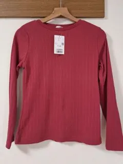 【タグ付き未使用】ハニーズ　テレコ長袖Tシャツ